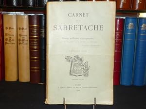 Imagen del vendedor de CARNET de la SABRETACHE. Revue militaire rtrospective. Deuxime srie, anne 1908 broche complte. a la venta por Tir  Part