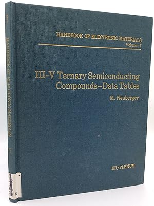 Seller image for III-V TERNARY SEMICONDUCTING COMPOUNDS - DATA TABLES for sale by Kubik Fine Books Ltd., ABAA