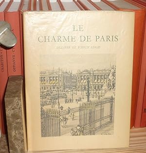 Le charme de Paris, églises et vieux logis, illustrations en couleurs de André de Doba, Paris, l'...