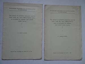 Seller image for The spread of primitive humanity and its links with the more differentiated races, as revealed by cephalic and cranial index curves. Vols. I & II. for sale by Antiquariaat De Boekenbeurs