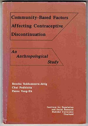 Immagine del venditore per Community-Based Factors Affecting Contraceptive Discontinuation venduto da Riverwash Books (IOBA)