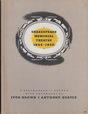 Imagen del vendedor de Shakespeare Memorial Theatre 1948-1950 A Photographic Record a la venta por Jonathan Grobe Books