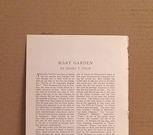 Image du vendeur pour Mary Garden mis en vente par Legacy Books II