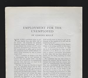 Imagen del vendedor de Employment For The Unemployed a la venta por Legacy Books II