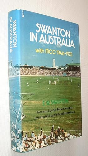 Seller image for Swanton in Australia with MCC 1946-1975 for sale by Pauline Harries Books