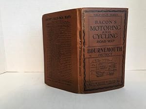 Bacon's Motoring And Cycling Road Map / Bournemouth District