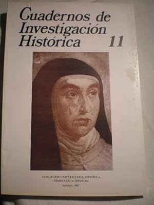 Seller image for Cuadernos de investigacin histrica. Num. 11 , 1987. for sale by Librera Antonio Azorn