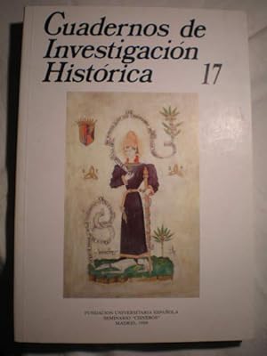 Imagen del vendedor de Cuadernos de Investigacin histrica. Num. 17 , 1999 a la venta por Librera Antonio Azorn