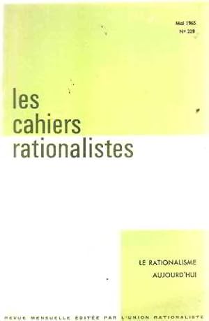 Les cahiers rationaliste n° 229