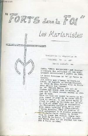 Seller image for FORTS DANS LA FOI les marianistes - traduction et adaptation de "Fuertes en la fe". for sale by Le-Livre