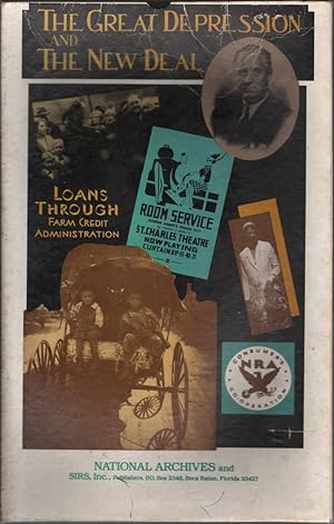 Seller image for The Great Depression and the New Deal (A Supplemental Teaching Unit from the National Archives) for sale by Jonathan Grobe Books