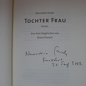 Seller image for Tochter Frau, Roman, Aus dem Englischen von Klaus Pemsel, for sale by Wolfgang Rger