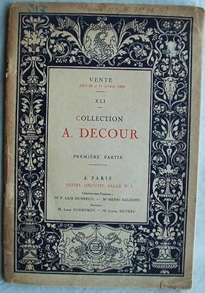 Collection A. Decour. Premiere Partie