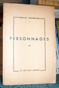 Seller image for Personnages for sale by Le Beau Livre