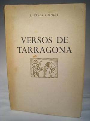 Imagen del vendedor de VERSOS DE TARRAGONA a la venta por Crapze Libros