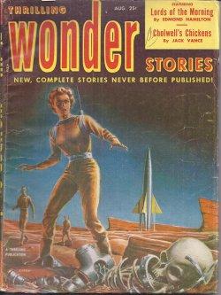 Image du vendeur pour THRILLING WONDER Stories: August, Aug. 1952 mis en vente par Books from the Crypt
