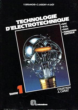 Imagen del vendedor de Technologie d'lectrotechnique. 2 tomes a la venta por L'ivre d'Histoires