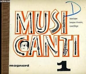 Seller image for MUSICANTI n1 - musique langue vivante, cantilge for sale by Le-Livre