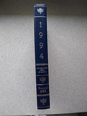 1994 Britannica Book Of The Year (Events Of 1993)