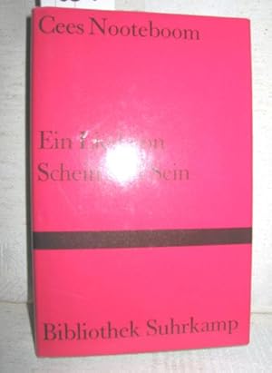 Seller image for Ein Lied von Schein und Sein for sale by Antiquariat Zinnober