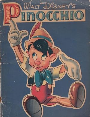 Walt Disney's version of Pinocchio with Pictures to Color