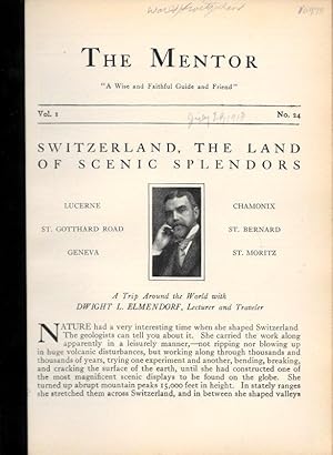 Seller image for SWITZERLAND, THE LAND OF SCENIC SPLENDORS. for sale by Legacy Books