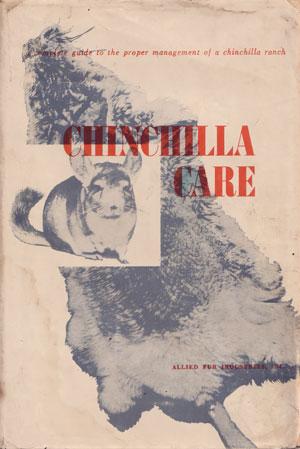 Bild des Verkufers fr Chinchilla care. zum Verkauf von Andrew Isles Natural History Books