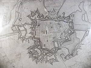 Seller image for 1745 Map: Ypres a strong City and Castle in Flanders [Belgium], restor'd to the Emperor by the Treaty of Utrecht, For Mr. Tindal's Continuation of Mr. Rapin's History of England for sale by Yesterday's Muse, ABAA, ILAB, IOBA