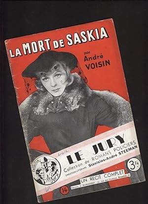 Seller image for LA MORT DE SASKIA for sale by Librairie l'Aspidistra