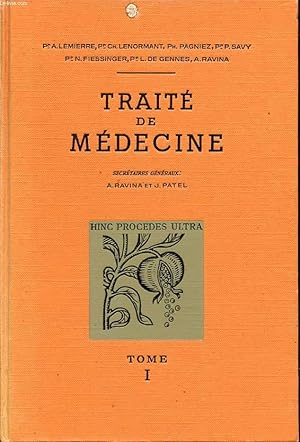 Seller image for TRAITE DE MEDECINE TOME 1 Maladies infectieuses (premiere partie) for sale by Le-Livre