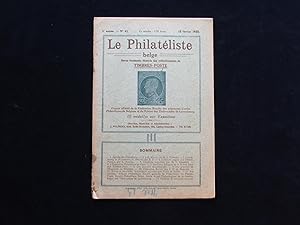 Le Philatéliste belge: 5e année, No 41: 15 février