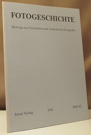 Seller image for Fotogeschichte. Beitrge zur Geschichte und sthetik der Fotografie. Jahrgang 11. Heft 42. for sale by Dieter Eckert