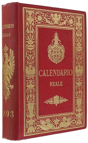 CALENDARIO REALE 1893.: