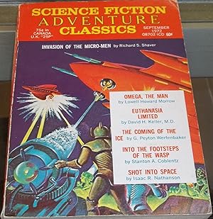 Bild des Verkufers fr Science Fiction Adventure Classics, September 1972 zum Verkauf von My Book Heaven