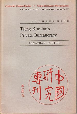Bild des Verkufers fr Tseng Kuo-fan's Private Bureaucracy. zum Verkauf von Asia Bookroom ANZAAB/ILAB