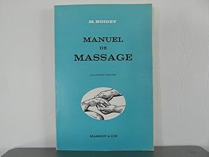 Image du vendeur pour Manuel de massage mis en vente par Bidonlivre