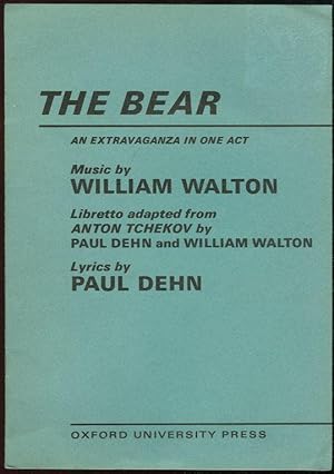 Image du vendeur pour BEAR An Extranganza in One Act mis en vente par Gibson's Books
