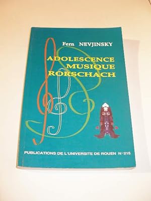 ADOLESCENCE , MUSIQUE , RORSCHACH , IMPACT DE LA MUSIQUE SUR LE RORSCHACH DE L' ADOLESCENT