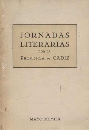 JORNADAS LITERARIAS POR LA PROVINCIA DE CADIZ