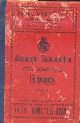 ALMANAQUE ENCICLOPÉDICO DEL COMERCIO 1930
