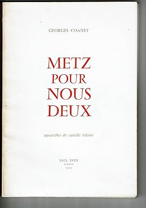 Imagen del vendedor de Metz Pour Nous Deux a la venta por L'ENCRIVORE (SLAM-ILAB)