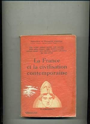 Seller image for LA FRANCE ET LA CIVILISATION CONTEMPORAINE. for sale by Librairie CLERC