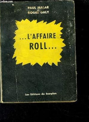 Seller image for L'Affaire Roll. for sale by Le-Livre