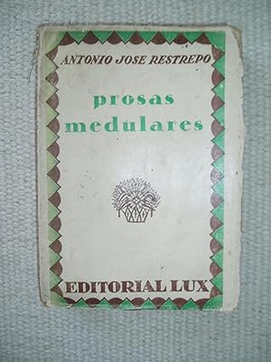 Imagen del vendedor de Prosas medulares a la venta por Expatriate Bookshop of Denmark
