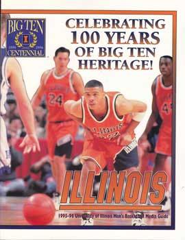 Seller image for 1995-96 University of Illinois Men's Basketball Media Guide. for sale by Wittenborn Art Books