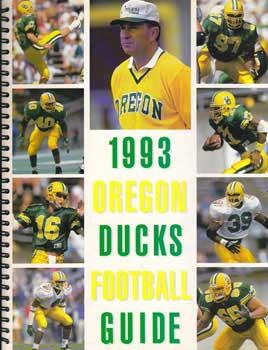 Seller image for 1993 Oregon Ducks Football Guide. for sale by Wittenborn Art Books