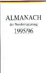 Almanach der Bundesregierung 1995/96.