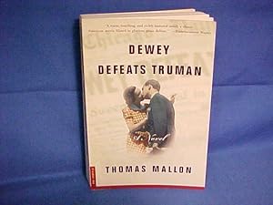 Seller image for Dewey Defeats Truman: A Novel for sale by Gene The Book Peddler