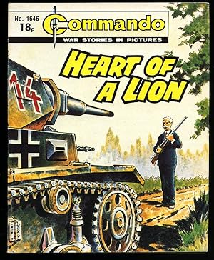 Seller image for Commando War Stories in Pictures: No. 1646 Heart of a Lion for sale by Little Stour Books PBFA Member