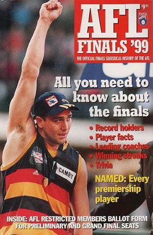 Imagen del vendedor de AFL FINALS '99 a la venta por Black Stump Books And Collectables